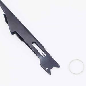 Outil de nœud pour la pêche à la mouche, acier inoxydable, revêtement doré, nœud de ligne de pêche - Product Image 4