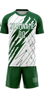เสื้อฟุตบอลแบบซับลิเมชั่นสั่งทำพิเศษ คอกลม แขนสั้น ผ้าโพลีเอสเตอร์ซับเหงื่อ พิมพ์ชื่อทีม สำหรับทุกฤดูกาล ชุดกีฬา - Product Image 5