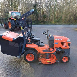 Oferta Especial para Cortacésped G261 4x4, Mini Tractor de Jardín, Cortacésped Industrial de 2 Tiempos, 150cc, Caja Recolectora de 100L, Descarga Trasera - Product Image 1