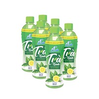 Vente en gros de purée saveur thé vert citron Anuta 365ml boisson gazeuse certifiée ISO/Halal goût naturel frais-pressé Vietnam rapide