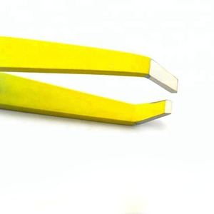 Pinzas de cejas inclinadas de alta calidad para desplumar, pinzas de depilación con mango cómodo, pinzas de tendencia - Product Image 3