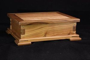 Modern <b>Wood</b> Multifunction Gift <b>Box</b> Polished Jewellery <b>Storage</b> and Cosmetic <b>Storage</b> for Christmas Decoration - Product Image 3