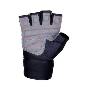 Gants de sport d'haltérophilie Gants unisexes d'entraînement de gymnastique Gants d'entraînement antidérapants de couleur noire - Product Image 5