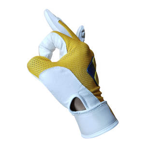 Gants d'équitation en cuir synthétique personnalisés durables et confortables pour droitier Jeunes Tailles pour adultes - Product Image 3