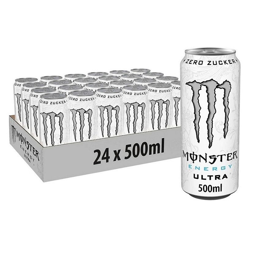 Энергетический напиток с любым вкусом Monster Energy Drink 500 мл (упаковка из 24 шт.) для продажи по сниженной цене.