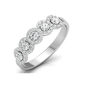 Bague de fiançailles de laboratoire certifiée Lab pour femmes Collection IGI & Ingemco Certified Diamond Ring in India Prix de gros - Product Image 2