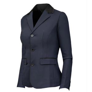 Ropa de abrigo Ecuestre para mujer con tela elástica impermeable transpirable chaqueta de equitación Premium perfecta para una función cómoda - Product Image 1