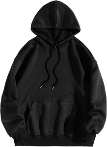 Wholesale Custom Logo 3D Puff Printing Cotton Polyester Fleece Pullover Hoodie Plus Size Oversized Winter Hoodies Men - Product Image 6