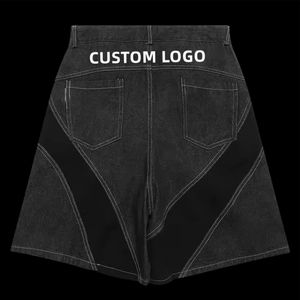 Rafel Mart ngành công nghiệp nam mùa hè hip hop quần short màu đen rắn mặc thoải mái và phong cách - Product Image 2