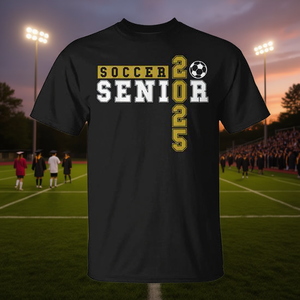 Camiseta de Graduación 2025 para Estudiantes de Fútbol, Camiseta Promocional Número 11 para Noche de Fútbol - Product Image 3