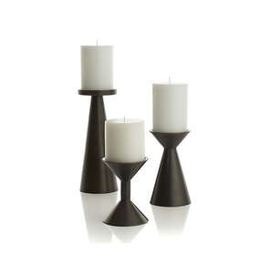 Ornements de chandelier en métal à pied haut Vintage nordique artisanat de tasse de bougie à pied haut pour l'ensemble de bougeoir de Style européen - Product Image 2