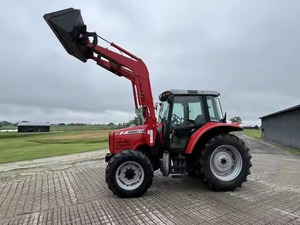 Tractor Massey Ferguson GC2400 4x4 con Cargador Frontal, Quitanieves de Montaje Frontal, Plataforma de Corte de Montaje Medio, Motor de Gasolina Autoalimentado, Origen Japón - Product Image 4