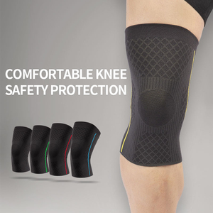 Diseño de alta calidad 30cm de largo 7mm Gimnasio Rodillera Neopreno Powerlifting Gimnasio Accesorios 7mm Rodilla Manga - Product Image 2