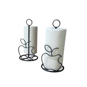 Cute Standing Tissue <b>Paper</b> Holder With Latest Design Black Base Free Standing For <b>Kitchen</b> Countertop Decorations - Product Image 6