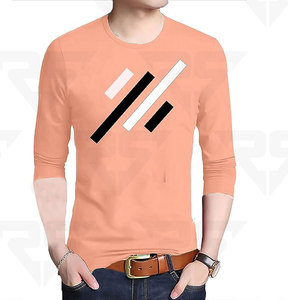 LOW MOQ Wholesale 100% Cotton High Quality Custom <b>Colour</b> O Neck Plain Custom T <b>Shirt</b> Men 2023 - Product Image 5
