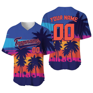 Diseño de moda personalizado al por mayor Jersey de béisbol de malla sublimada ropa deportiva - Product Image 3