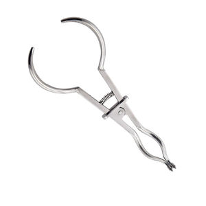 Pinzas de Goma Manual para Obturación Dental, Ligeras, Color Marfil, 17 cm, Equipo Dental, Aprobado por la CE, Acero Inoxidable, Narham Enterprises - Product Image 4