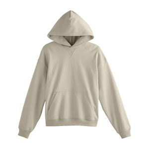 Sudadera con Capucha de Felpa Francesa para Mujer, Suave, Ligera, de Manga Larga, Acogedora, Holgada, Informal, Antibolitas y Transpirable - Product Image 1