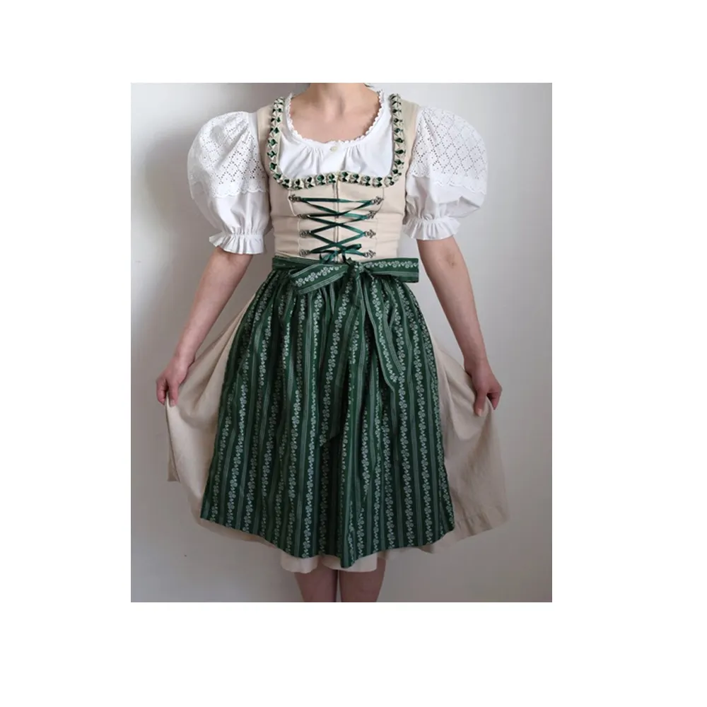 New Style Women Best Quality Dress For Casual Wear Made With Top Class Fabric Women Wear Dirndl Dress