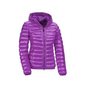 Blouson matelassé d'hiver pour femme, couleur personnalisée, haute qualité, streetwear, respirant, polyester/nylon, imperméable, motif lettres - Product Image 4