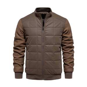 เสื้อแจ็คเก็ตพัฟเฟอร์คุณภาพสูง กันน้ำ ผ้าถักน้ำหนักเบา เงางาม ทรงพอง ให้ความอบอุ่น เนื้อผ้าเรียบเนียน ผลิตจากโพลีเอสเตอร์ - Product Image 4