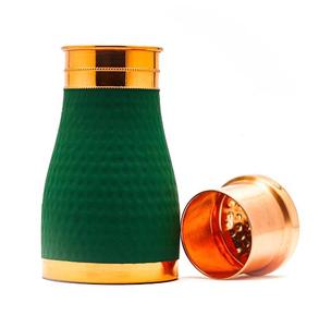 Bouteille d'eau en cuivre martelé Offre Spéciale avec logo personnalisé de l'Inde - Product Image 2
