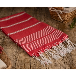Fouta Serviette Plaine Serviette Douce 100% Coton Golf Fouta Serviette avec Votre Logo Personnalisé et Design pour la Plage Exportateur en Inde - Product Image 6