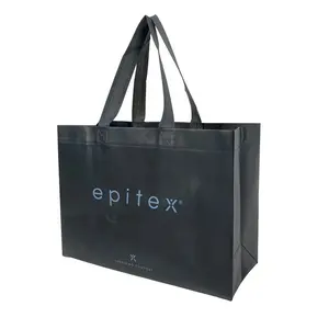 Non-Woven Tote Shopping Bags Custom Printed Logo Sublimation Embroidery Recycled and Stylish Recycling Bags