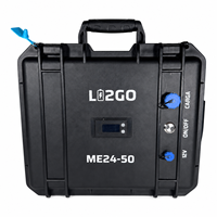 Batería de Litio Li2Go ME24-50 25.9V 50Ah 1295Wh Portátil de Alta Descarga 100A