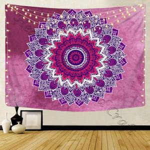 Tapiz con diseño de Mandala colgante para sala de estar, decoración de tapices para dormitorio - Product Image 3
