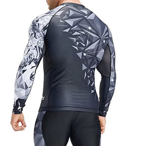 9 Protège-éruption d'hiver à manches longues pour hommes de la meilleure qualité avec impression respirante par transfert de chaleur pour les activités de plein air-Maximiser l'usure - Product Image 4