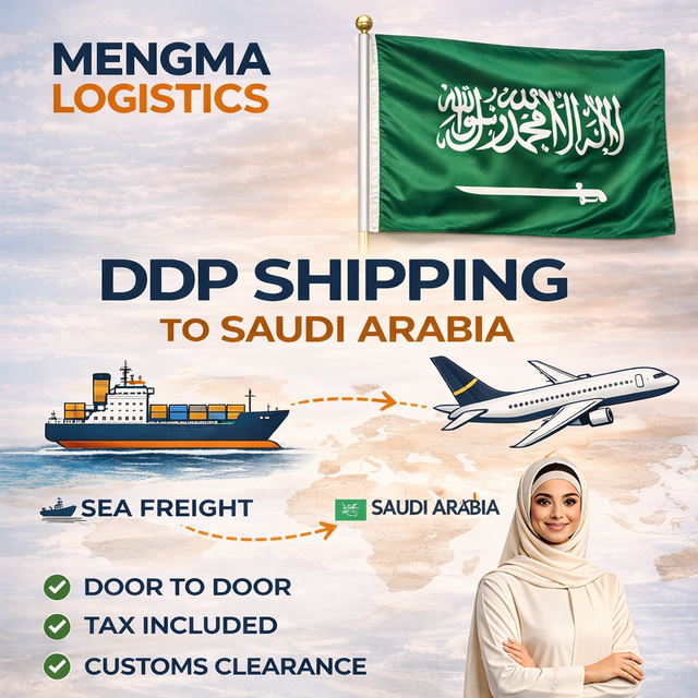 DDP Shopping to SA Saudi Arabia Door to Door Delivery Services Air Sea Freight Forwarder Shipping Agent From China to SA