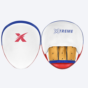 XTREME Professional Leather PU Boxing <b>Focus</b> <b>Pads</b> Target <b>Pad</b> Muay Thai Kickboxing Karate/Taekwondo Training-Protective Breathable - Product Image 6