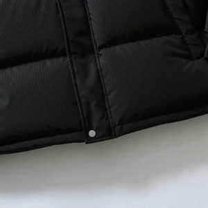 Venta al por mayor buen material precio ajustable algodón moda burbuja chaqueta cómoda personalizada burbuja puffer chaqueta - Product Image 4