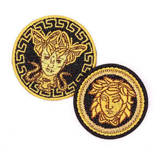 Écussons brodés personnalisés avec logo, alphabet tissé, pour vestes, ensemble tête de tigre rugissant, denim, hommes, femmes, appliqué, écologique - Product Image 5