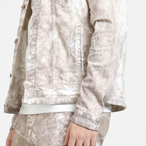 Chaqueta de Mezclilla para Hombre, 100% Algodón, Estilo Único, Informal, para Venta en Línea, Diseño Personalizado, Tallas Grandes - Product Image 6