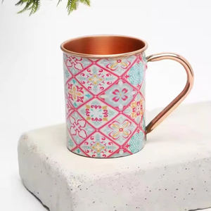 Taza de cobre de mula a precio barato más vendida hecha por ''Ifkaa Exports PVT. LTD'' con taza de cobre puro de alta calidad - Product Image 4