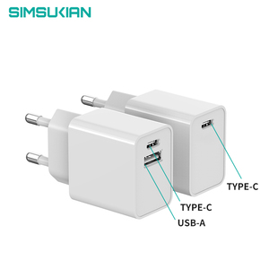 Caricabatterie Rapido 20W PD con Spine US EU UK AU, Adattatore di Alimentazione USB-C QC3.0 per Purificatori d'Aria ed Elettrodomestici - Product Image 5