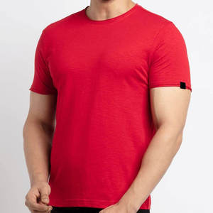 Camiseta de Algodón para Hombre, Verano, Casual, Holgada, Manga Corta, Uso Diario Urbano, Ligera, Suave, Cómoda, OEM, ODM, Pedido al por Mayor - Product Image 1