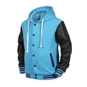 Chaqueta universitaria bordada personalizada para hombre, buena venta de chaqueta informal de béisbol para primavera y otoño para invierno - Product Image 3