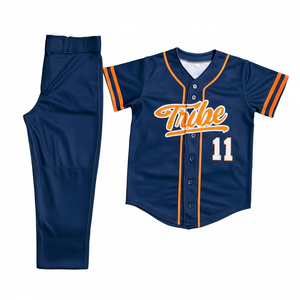 เสื้อเจอร์ซีย์เล่นเบสบอลกันการซีดจางสำหรับซอฟท์บอลเบสบอลและการฝึกซ้อม - Product Image 1