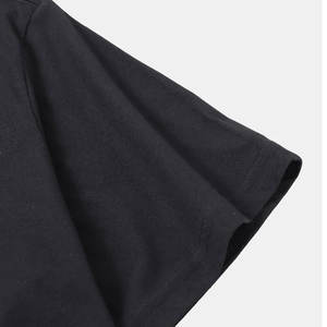 T-shirt en coton pour homme, streetwear, décontracté, coupe ample, manches courtes, usage quotidien, léger, doux, confortable, OEM ODM - Product Image 4