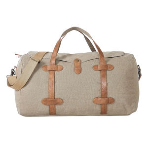 Sac de voyage de luxe en toile de sport hautement durable, roulettes fixes, fermeture à glissière, logo personnalisé, marque privée, haute qualité - Product Image 5