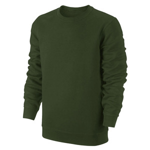 Pulls à capuche et sweat-shirts thermiques d'hiver 100 % coton pour hommes, style col rond, couleur unie, motif uni, vente en gros 2026 - Product Image 5