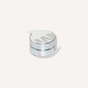 Magneti a disco in neodimio Ø10x3mm autoadesivi - Product Image 1