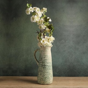 Meilleure vente Vase à fleurs en fer côtier Vase en métal de table pour la maison et les occasions de mariage et de Pâques - Product Image 4