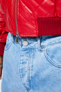 OEM 2026 Wholesale Customized Export Quality Latest Slim Rigid Flare Panel Distressed Men Jeans - Product Image 6