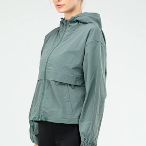 Wholesale High Quality <b>Women</b> <b>Windbreaker</b> <b>Jacket</b> Shearling Breathable Nylon Fabric-Stylish Travel Casual Outdoor Sportswear - Product Image 6