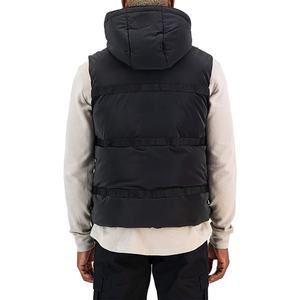 Chaqueta de Hombre de Alta Calidad, Estilo Urbano, Diseño Liso y Moderno, Corte Ajustado, Sin Mangas, Venta de Fábrica - Product Image 4