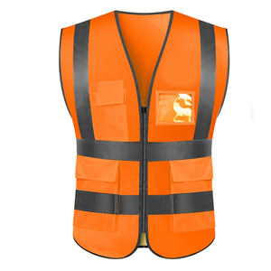 Venta al por mayor Fabricación de alta visibilidad Multi bolsillo Multi Color Traffic Road Chaleco DE SEGURIDAD reflectante Ropa - Product Image 3